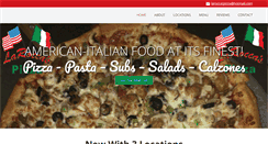 Desktop Screenshot of laroccaspizza.net